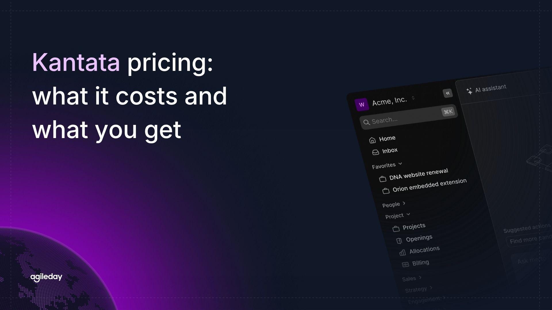 Kantata pricing: What it costs and what you get