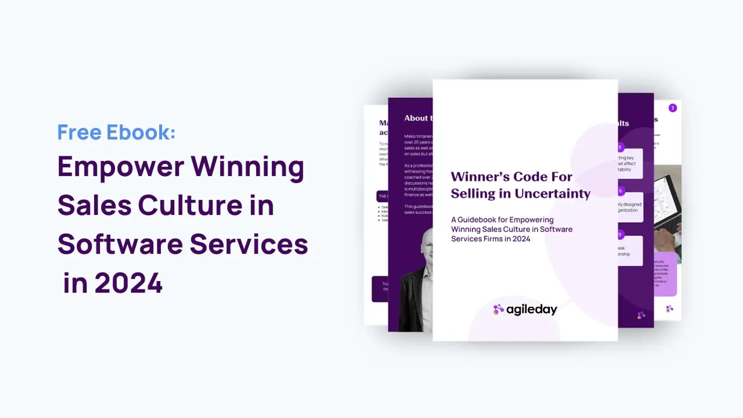 How to empower winning sales culture in software services in 2024? - Free ebook