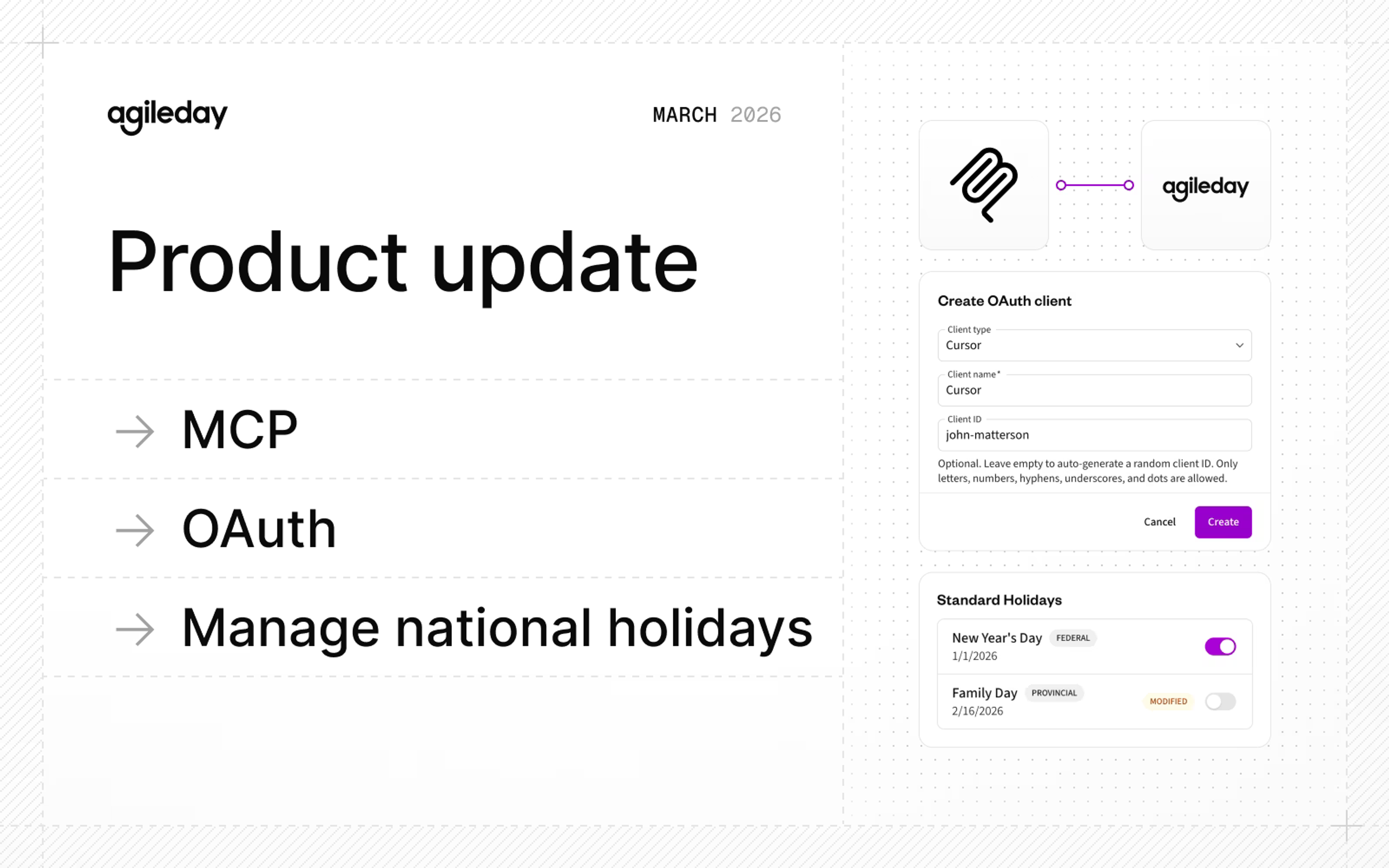 Product update: March 2026