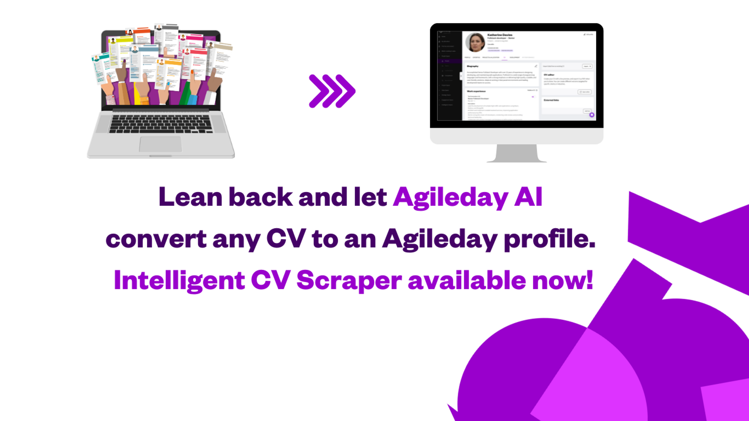 Agileday CV AI feature