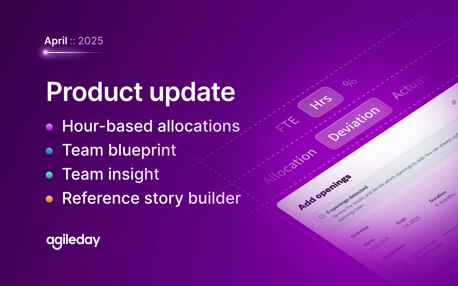 2025 April product update