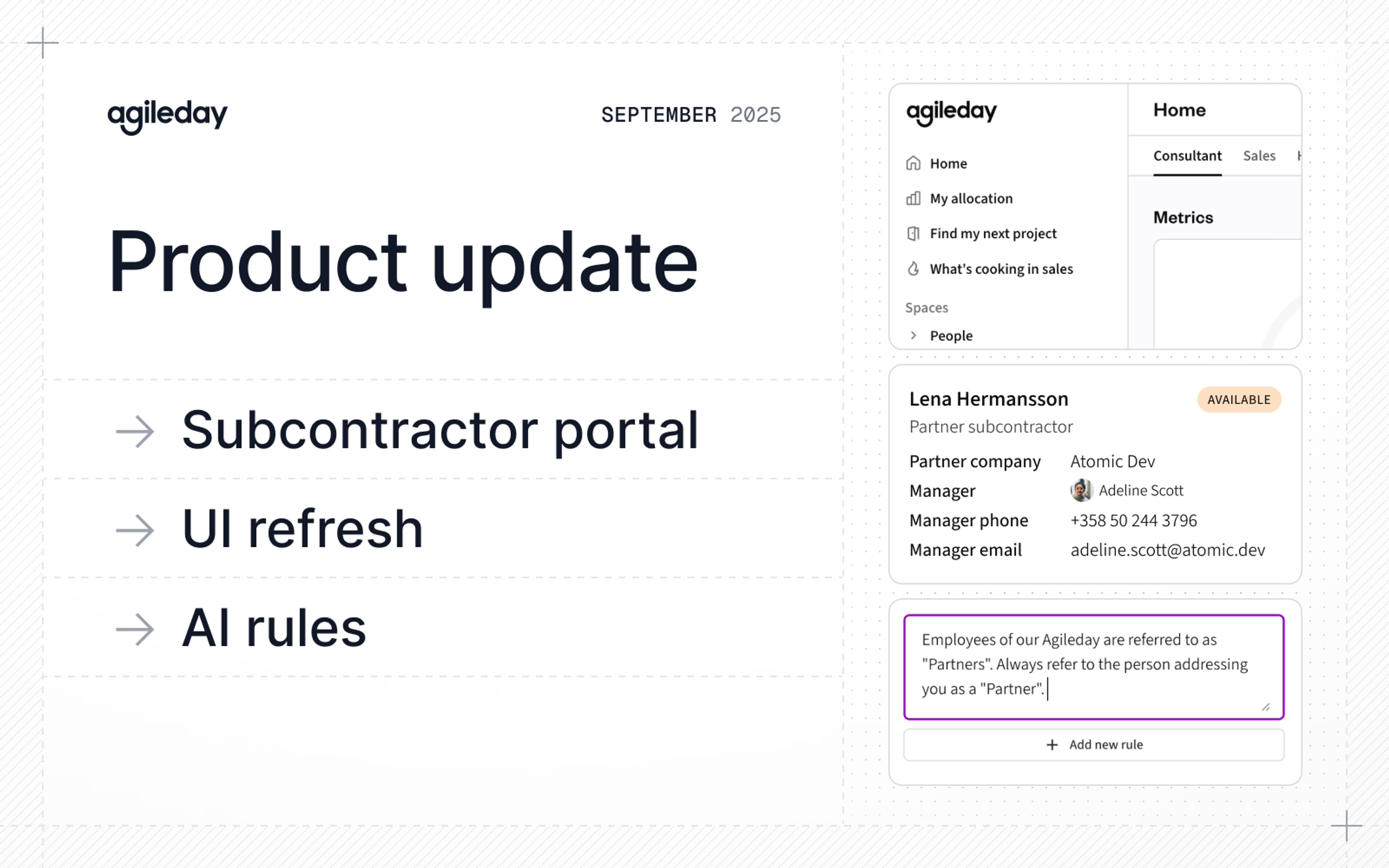 Product update: September 2025