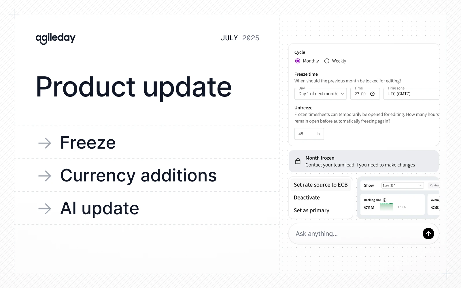 Product update: July 2025