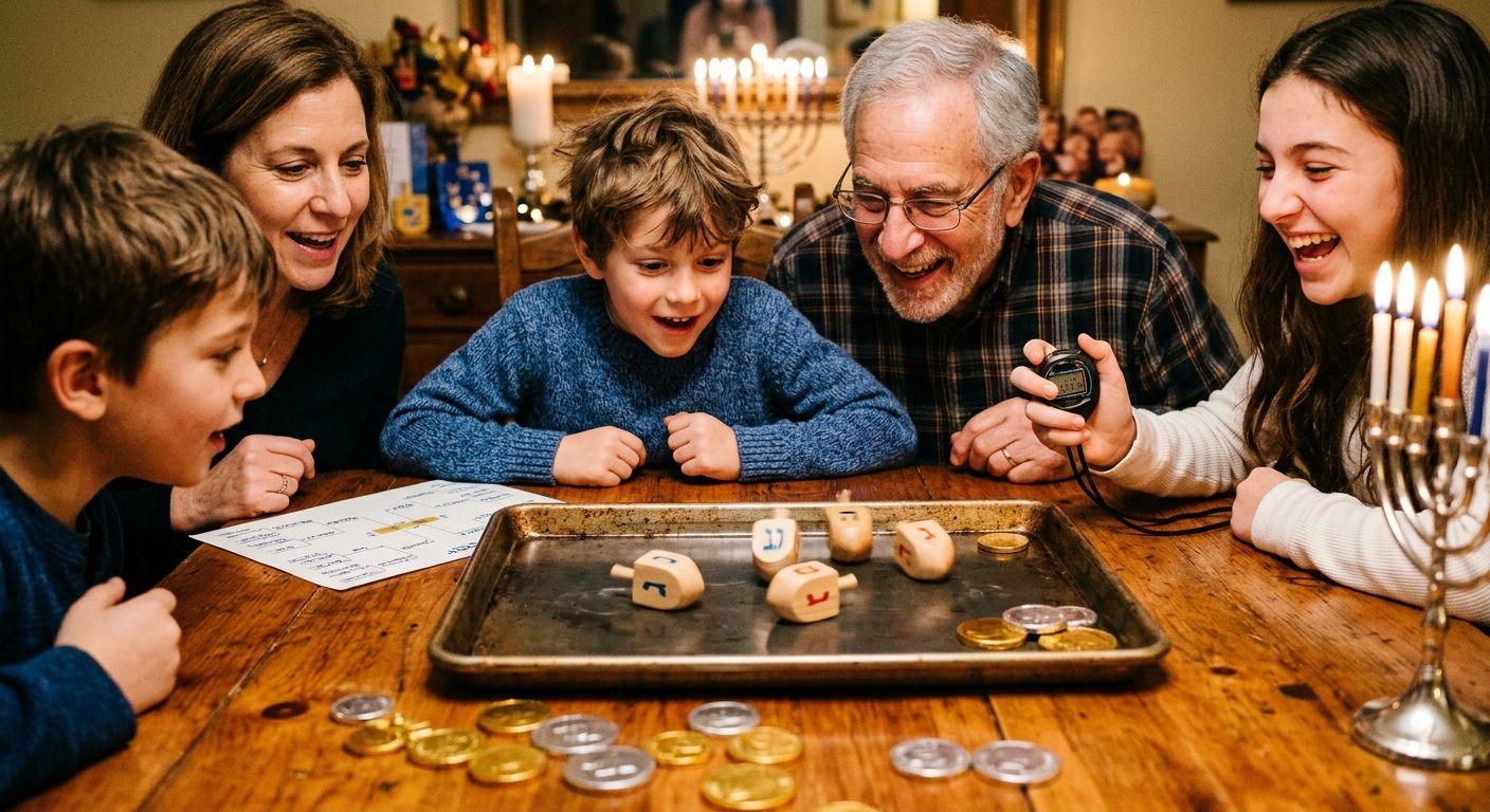Ultimate Dreidel Spin-Off Tournament