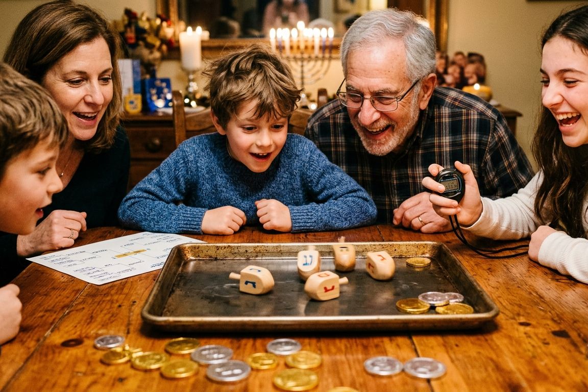 Ultimate Dreidel Spin-Off Tournament