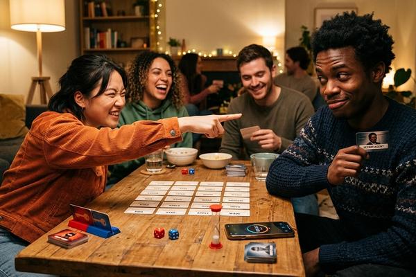 The Chameleon Secret Word Deduction Game
