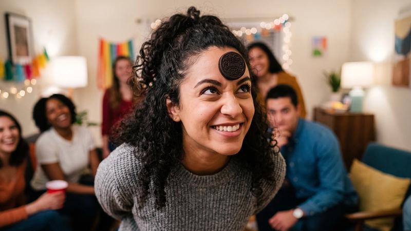 Face the Cookie: The Hilarious Forehead Challenge