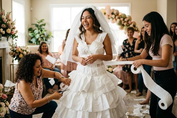 Toilet Paper Wedding Dress Showdown