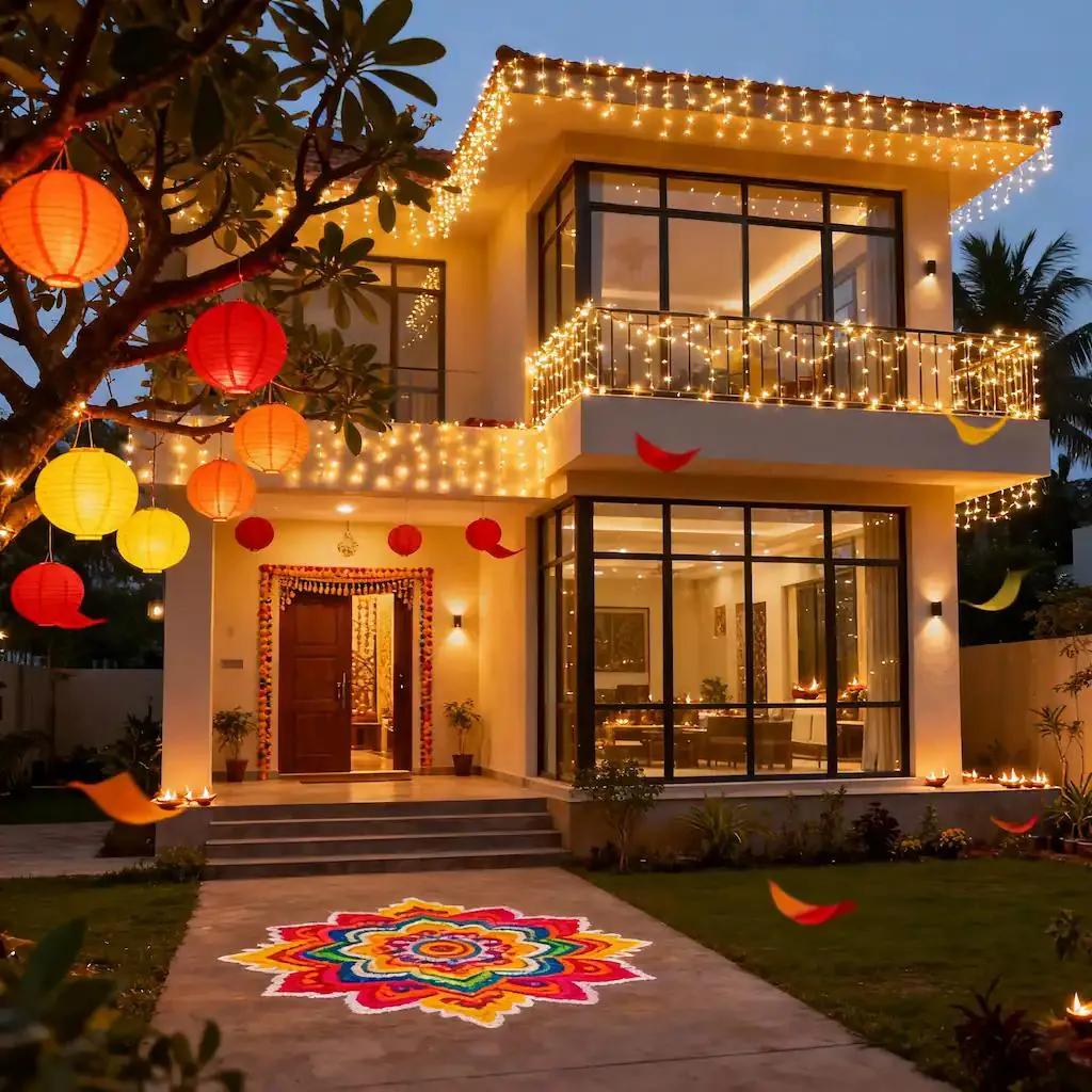 15 House Painting Colour Combinations for Diwali Makeover