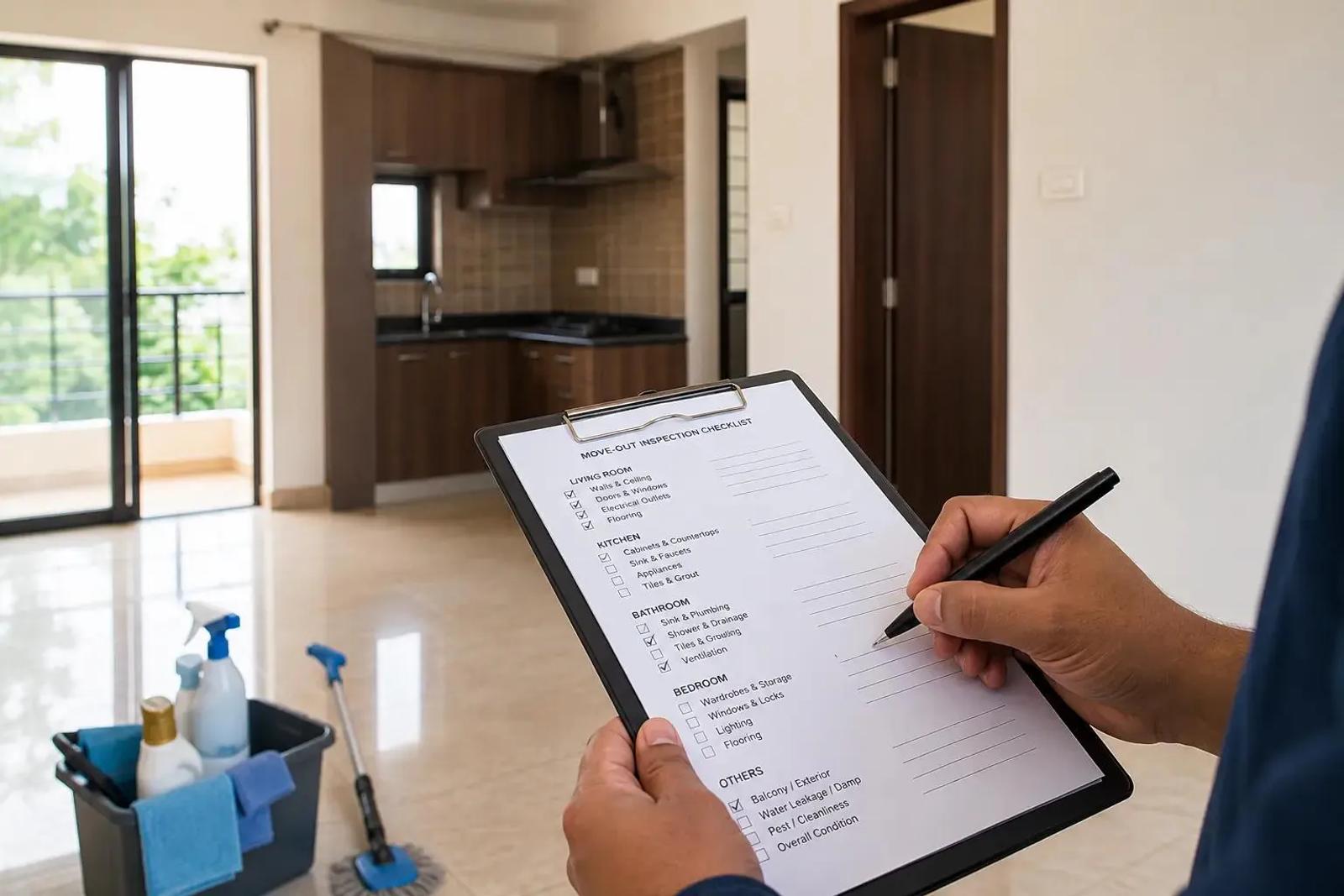 Move-Out Inspection: Landlord's Rental Property Checklist