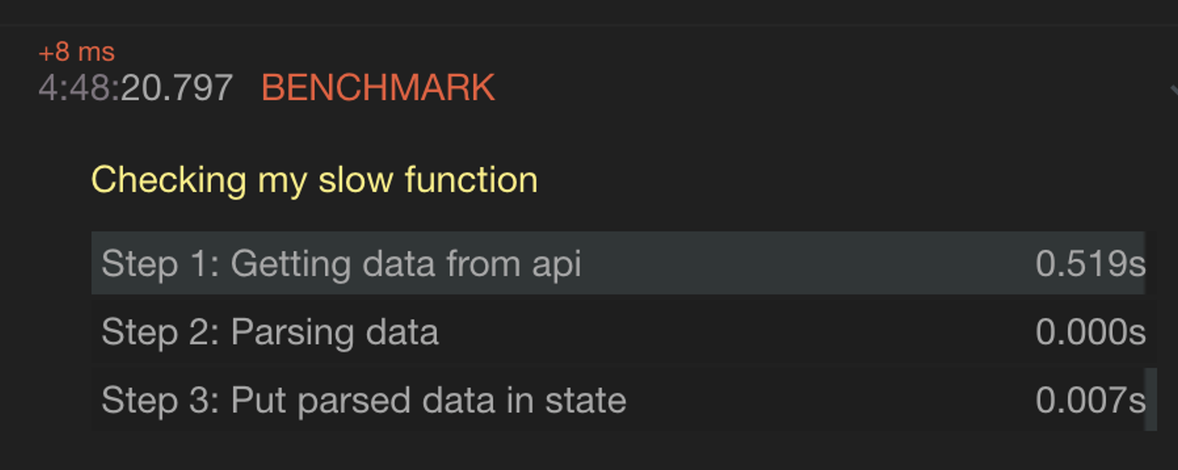 Benchmarking