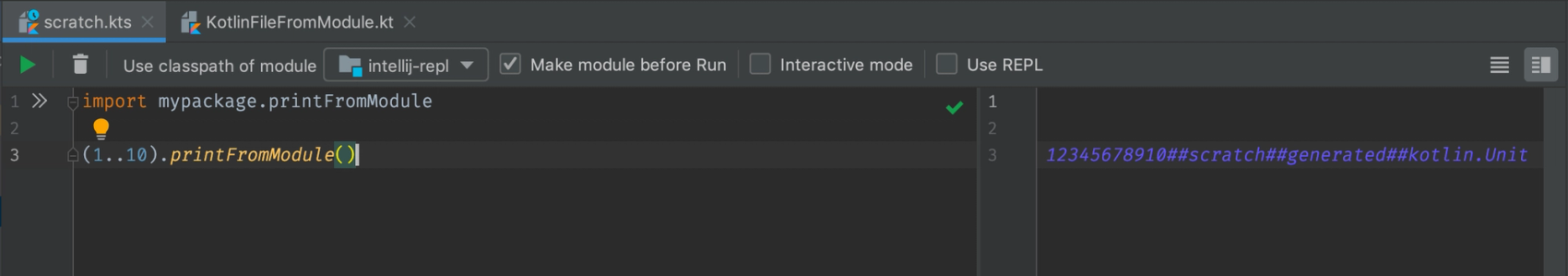 Referencing functionality from a project module from within a scratch file, in the IntelliJ IDEA Community Edition​​​​‌﻿‍﻿​‍​‍‌‍﻿﻿‌﻿​‍‌‍‍‌‌‍‌﻿‌‍‍‌‌‍﻿‍​‍​‍​﻿‍‍​‍​‍‌﻿​﻿‌‍​‌‌‍﻿‍‌‍‍‌‌﻿‌​‌﻿‍‌​‍﻿‍‌‍‍‌‌‍﻿﻿​‍​‍​‍﻿​​‍​‍‌‍‍​‌﻿​‍‌‍‌‌‌‍‌‍​‍​‍​﻿‍‍​‍​‍‌‍‍​‌﻿‌​‌﻿‌​‌﻿​​‌﻿​﻿​﻿‍‍​‍﻿﻿​‍﻿﻿‌‍​‍‌‍‌‌‌‍‍﻿‌‍‍﻿​‍﻿‌‌‍​‍‌‍﻿​‌‍﻿﻿‌‍‌﻿‌‍‌﻿​‍﻿‌‌﻿​﻿‌‍​‌‌‍﻿‍‌‍‍‌‌﻿‌​‌﻿‍‌​‍﻿‍‌﻿‌‍‌‍‌‌‌﻿​‍‌‍​﻿‌‍‌‌‌‍﻿​​‍﻿‍‌‍​‌‌﻿​​‌﻿​​​‍﻿﻿‌‍‍‌‌‍﻿‍‌﻿‌​‌‍‌‌‌‍﻿‍‌﻿‌​​‍﻿﻿‌‍‌‌‌‍‌​‌‍‍‌‌﻿‌​​‍﻿﻿‌‍﻿‌‌‍﻿﻿‌‍‌​‌‍‌‌​﻿﻿‌‌﻿​​‌﻿​‍‌‍‌‌‌﻿​﻿‌‍‌‌‌‍﻿‍‌﻿‌​‌‍​‌‌﻿‌​‌‍‍‌‌‍﻿﻿‌‍﻿‍​﻿‍﻿‌‍‍‌‌‍‌​​﻿﻿‌‌‍​‍​﻿​﻿‌‍​﻿​﻿‌​​﻿​﻿​﻿‍​​﻿‍​​﻿‌﻿​‍﻿‌‌‍​‌​﻿​‍​﻿‍​‌‍‌‍​‍﻿‌​﻿‌​​﻿​‌​﻿‌​​﻿‌﻿​‍﻿‌‌‍​‍​﻿​﻿​﻿‌﻿‌‍​﻿​‍﻿‌‌‍​‍‌‍​﻿‌‍​‌​﻿‍‌​﻿​﻿‌‍​‌‌‍​‍​﻿‍​​﻿​‍​﻿​​​﻿​​​﻿‌‌​﻿‍﻿‌﻿‌​‌﻿‍‌‌﻿​​‌‍‌‌​﻿﻿‌‌﻿​​‌‍﻿﻿‌﻿​﻿‌﻿‌​​﻿‍﻿‌﻿​​‌‍​‌‌﻿‌​‌‍‍​​﻿﻿‌‌‍​﻿‌‍﻿﻿‌‍﻿‍‌﻿‌​‌‍‌‌‌‍﻿‍‌﻿‌​​‍‌‌​﻿‌‌‌​​‍‌‌﻿﻿‌‍‍﻿‌‍‌‌‌﻿‍‌​‍‌‌​﻿​﻿‌​‌​​‍‌‌​﻿​﻿‌​‌​​‍‌‌​﻿​‍​﻿​‍‌‍﻿​‌﻿‌‌‌﻿​​‌‌‍​‌​‍‌‌​​‍​﻿​‌‌​‌‍​‍‌‌​﻿​‍​﻿​‍​‍‌‌​﻿‌‌‌​‌​​‍﻿‍‌‍​‌‌‍﻿​‌﻿‌​​﻿﻿﻿‌‍​‍‌‍​‌‌﻿​﻿‌‍‌‌‌‌‌‌‌﻿​‍‌‍﻿​​﻿﻿‌‌‍‍​‌﻿‌​‌﻿‌​‌﻿​​‌﻿​﻿​‍‌‌​﻿​﻿‌​​‌​‍‌‌​﻿​‍‌​‌‍​‍‌‌​﻿​‍‌​‌‍‌‍​‍‌‍‌‌‌‍‍﻿‌‍‍﻿​‍﻿‌‌‍​‍‌‍﻿​‌‍﻿﻿‌‍‌﻿‌‍‌﻿​‍﻿‌‌﻿​﻿‌‍​‌‌‍﻿‍‌‍‍‌‌﻿‌​‌﻿‍‌​‍﻿‍‌﻿‌‍‌‍‌‌‌﻿​‍‌‍​﻿‌‍‌‌‌‍﻿​​‍﻿‍‌‍​‌‌﻿​​‌﻿​​​‍‌‍‌‍‍‌‌‍‌​​﻿﻿‌‌‍​‍​﻿​﻿‌‍​﻿​﻿‌​​﻿​﻿​﻿‍​​﻿‍​​﻿‌﻿​‍﻿‌‌‍​‌​﻿​‍​﻿‍​‌‍‌‍​‍﻿‌​﻿‌​​﻿​‌​﻿‌​​﻿‌﻿​‍﻿‌‌‍​‍​﻿​﻿​﻿‌﻿‌‍​﻿​‍﻿‌‌‍​‍‌‍​﻿‌‍​‌​﻿‍‌​﻿​﻿‌‍​‌‌‍​‍​﻿‍​​﻿​‍​﻿​​​﻿​​​﻿‌‌​‍‌‍‌﻿‌​‌﻿‍‌‌﻿​​‌‍‌‌​﻿﻿‌‌﻿​​‌‍﻿﻿‌﻿​﻿‌﻿‌​​‍‌‍‌﻿​​‌‍​‌‌﻿‌​‌‍‍​​﻿﻿‌‌‍​﻿‌‍﻿﻿‌‍﻿‍‌﻿‌​‌‍‌‌‌‍﻿‍‌﻿‌​​‍‌‌​﻿‌‌‌​​‍‌‌﻿﻿‌‍‍﻿‌‍‌‌‌﻿‍‌​‍‌‌​﻿​﻿‌​‌​​‍‌‌​﻿​﻿‌​‌​​‍‌‌​﻿​‍​﻿​‍‌‍﻿​‌﻿‌‌‌﻿​​‌‌‍​‌​‍‌‌​​‍​﻿​‌‌​‌‍​‍‌‌​﻿​‍​﻿​‍​‍‌‌​﻿‌‌‌​‌​​‍﻿‍‌‍​‌‌‍﻿​‌﻿‌​​‍​‍‌﻿﻿‌