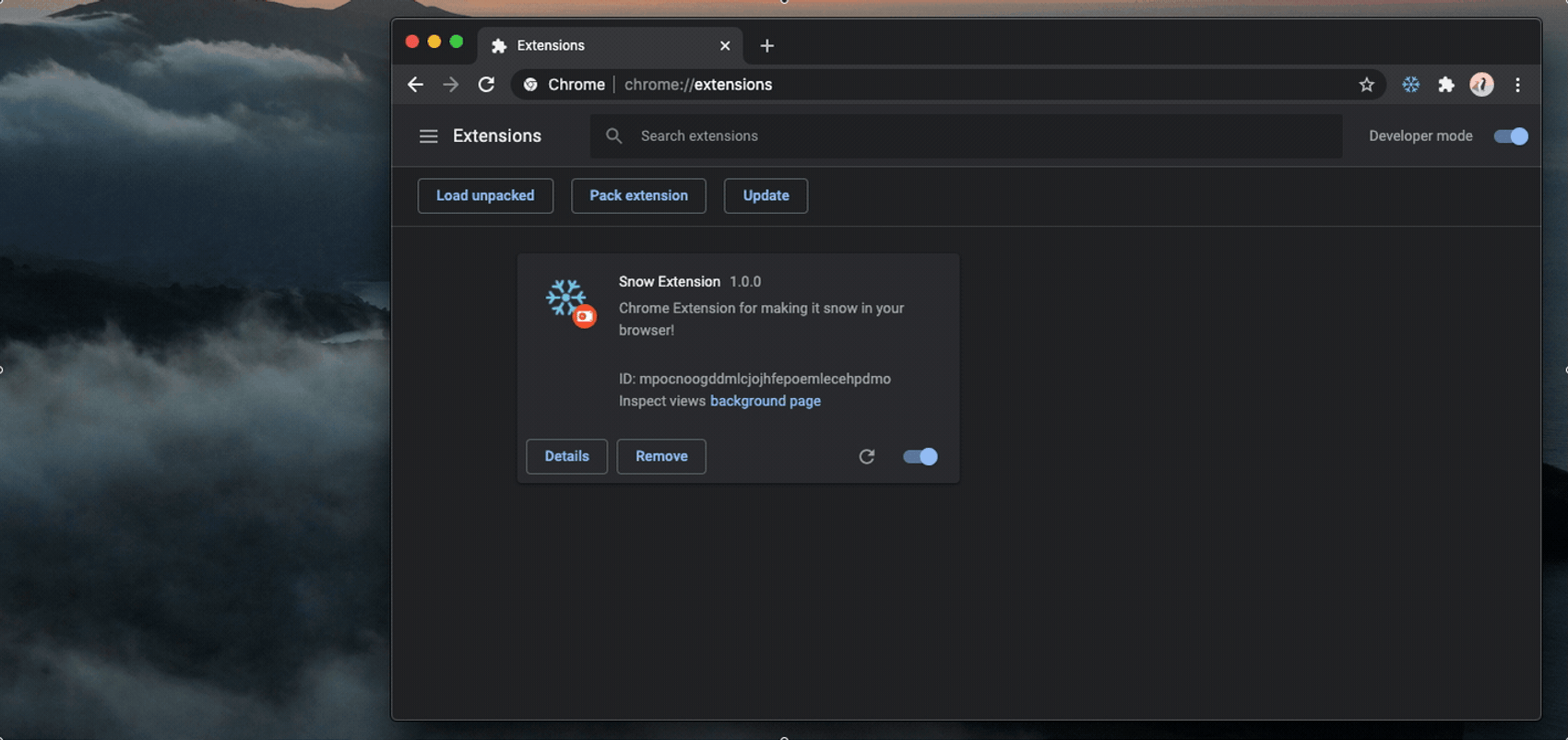 Message from popup to background
