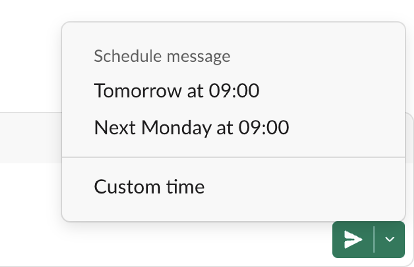Skjermbilde fra Slack