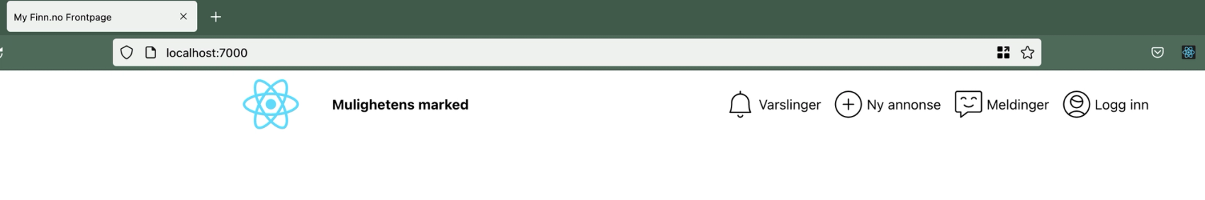 Finn header in layout server