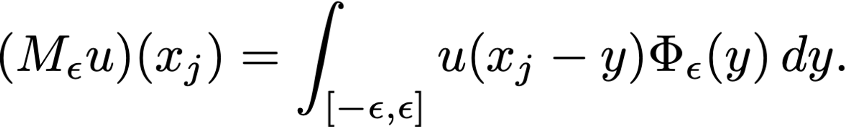 Convolutional integral to approximate
