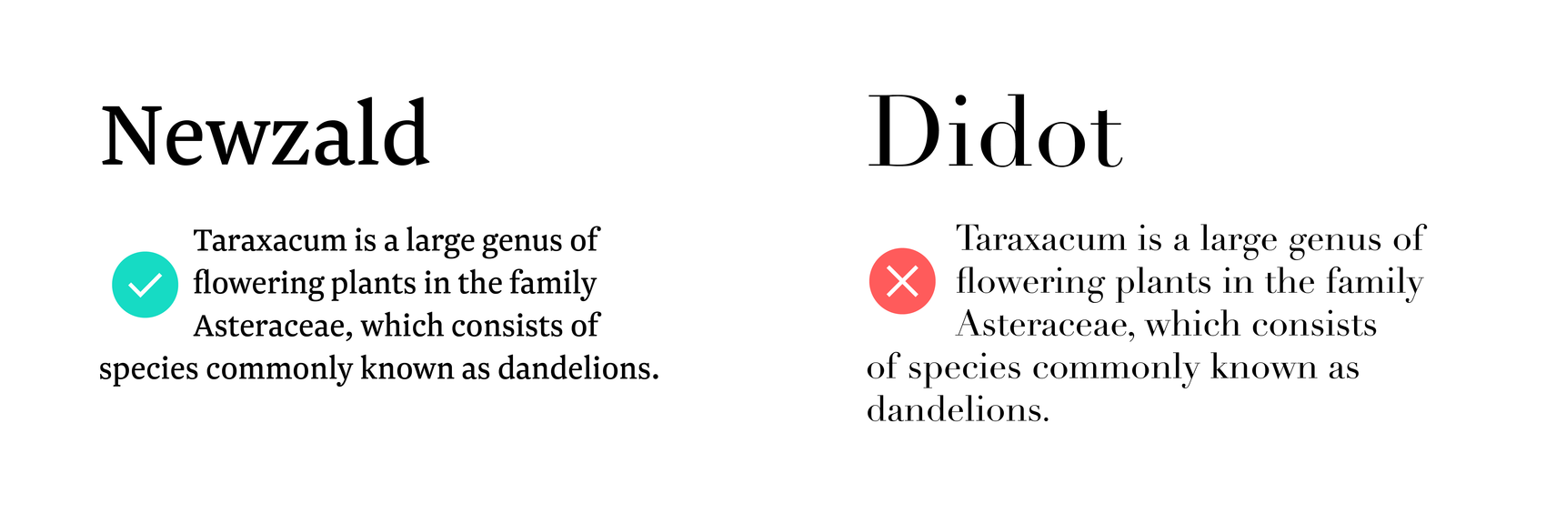 The typeface Newzald is more readable in small scale than Didot because Didot has a lot of internal contrast.​​​​‌﻿‍﻿​‍​‍‌‍﻿﻿‌﻿​‍‌‍‍‌‌‍‌﻿‌‍‍‌‌‍﻿‍​‍​‍​﻿‍‍​‍​‍‌﻿​﻿‌‍​‌‌‍﻿‍‌‍‍‌‌﻿‌​‌﻿‍‌​‍﻿‍‌‍‍‌‌‍﻿﻿​‍​‍​‍﻿​​‍​‍‌‍‍​‌﻿​‍‌‍‌‌‌‍‌‍​‍​‍​﻿‍‍​‍​‍‌‍‍​‌﻿‌​‌﻿‌​‌﻿​​‌﻿​﻿​﻿‍‍​‍﻿﻿​‍﻿﻿‌‍​‍‌‍‌‌‌‍‍﻿‌‍‍﻿​‍﻿‌‌‍​‍‌‍﻿​‌‍﻿﻿‌‍‌﻿‌‍‌﻿​‍﻿‌‌﻿​﻿‌‍​‌‌‍﻿‍‌‍‍‌‌﻿‌​‌﻿‍‌​‍﻿‍‌﻿‌‍‌‍‌‌‌﻿​‍‌‍​﻿‌‍‌‌‌‍﻿​​‍﻿‍‌‍​‌‌﻿​​‌﻿​​​‍﻿﻿‌‍‍‌‌‍﻿‍‌﻿‌​‌‍‌‌‌‍﻿‍‌﻿‌​​‍﻿﻿‌‍‌‌‌‍‌​‌‍‍‌‌﻿‌​​‍﻿﻿‌‍﻿‌‌‍﻿﻿‌‍‌​‌‍‌‌​﻿﻿‌‌﻿​​‌﻿​‍‌‍‌‌‌﻿​﻿‌‍‌‌‌‍﻿‍‌﻿‌​‌‍​‌‌﻿‌​‌‍‍‌‌‍﻿﻿‌‍﻿‍​﻿‍﻿‌‍‍‌‌‍‌​​﻿﻿‌‌‍‌​​﻿‍​​﻿‌​​﻿‌﻿‌‍‌‍​﻿​﻿​﻿​​‌‍​‍​‍﻿‌​﻿‌‌​﻿‌﻿​﻿‌﻿​﻿‍‌​‍﻿‌​﻿‌​‌‍​﻿‌‍​﻿​﻿​‍​‍﻿‌​﻿‍​​﻿‍​​﻿​​‌‍‌‍​‍﻿‌​﻿‌‍​﻿‍​​﻿​‌​﻿​‍​﻿‌​​﻿​‌​﻿‌‍​﻿‍​​﻿​‌‌‍​‍​﻿‌﻿​﻿​‍​﻿‍﻿‌﻿‌​‌﻿‍‌‌﻿​​‌‍‌‌​﻿﻿‌‌﻿​​‌‍﻿﻿‌﻿​﻿‌﻿‌​​﻿‍﻿‌﻿​​‌‍​‌‌﻿‌​‌‍‍​​﻿﻿‌‌‍​﻿‌‍﻿﻿‌‍﻿‍‌﻿‌​‌‍‌‌‌‍﻿‍‌﻿‌​​‍‌‌​﻿‌‌‌​​‍‌‌﻿﻿‌‍‍﻿‌‍‌‌‌﻿‍‌​‍‌‌​﻿​﻿‌​‌​​‍‌‌​﻿​﻿‌​‌​​‍‌‌​﻿​‍​﻿​‍‌‌​‍​﻿​‌‌‍‍﻿​﻿‌‍‌‍​‌‌​﻿‍‌​‌​‌‍‍‍​‍‌‌​﻿​‍​﻿​‍​‍‌‌​﻿‌‌‌​‌​​‍﻿‍‌‍​‌‌‍﻿​‌﻿‌​​﻿﻿﻿‌‍​‍‌‍​‌‌﻿​﻿‌‍‌‌‌‌‌‌‌﻿​‍‌‍﻿​​﻿﻿‌‌‍‍​‌﻿‌​‌﻿‌​‌﻿​​‌﻿​﻿​‍‌‌​﻿​﻿‌​​‌​‍‌‌​﻿​‍‌​‌‍​‍‌‌​﻿​‍‌​‌‍‌‍​‍‌‍‌‌‌‍‍﻿‌‍‍﻿​‍﻿‌‌‍​‍‌‍﻿​‌‍﻿﻿‌‍‌﻿‌‍‌﻿​‍﻿‌‌﻿​﻿‌‍​‌‌‍﻿‍‌‍‍‌‌﻿‌​‌﻿‍‌​‍﻿‍‌﻿‌‍‌‍‌‌‌﻿​‍‌‍​﻿‌‍‌‌‌‍﻿​​‍﻿‍‌‍​‌‌﻿​​‌﻿​​​‍‌‍‌‍‍‌‌‍‌​​﻿﻿‌‌‍‌​​﻿‍​​﻿‌​​﻿‌﻿‌‍‌‍​﻿​﻿​﻿​​‌‍​‍​‍﻿‌​﻿‌‌​﻿‌﻿​﻿‌﻿​﻿‍‌​‍﻿‌​﻿‌​‌‍​﻿‌‍​﻿​﻿​‍​‍﻿‌​﻿‍​​﻿‍​​﻿​​‌‍‌‍​‍﻿‌​﻿‌‍​﻿‍​​﻿​‌​﻿​‍​﻿‌​​﻿​‌​﻿‌‍​﻿‍​​﻿​‌‌‍​‍​﻿‌﻿​﻿​‍​‍‌‍‌﻿‌​‌﻿‍‌‌﻿​​‌‍‌‌​﻿﻿‌‌﻿​​‌‍﻿﻿‌﻿​﻿‌﻿‌​​‍‌‍‌﻿​​‌‍​‌‌﻿‌​‌‍‍​​﻿﻿‌‌‍​﻿‌‍﻿﻿‌‍﻿‍‌﻿‌​‌‍‌‌‌‍﻿‍‌﻿‌​​‍‌‌​﻿‌‌‌​​‍‌‌﻿﻿‌‍‍﻿‌‍‌‌‌﻿‍‌​‍‌‌​﻿​﻿‌​‌​​‍‌‌​﻿​﻿‌​‌​​‍‌‌​﻿​‍​﻿​‍‌‌​‍​﻿​‌‌‍‍﻿​﻿‌‍‌‍​‌‌​﻿‍‌​‌​‌‍‍‍​‍‌‌​﻿​‍​﻿​‍​‍‌‌​﻿‌‌‌​‌​​‍﻿‍‌‍​‌‌‍﻿​‌﻿‌​​‍​‍‌﻿﻿‌