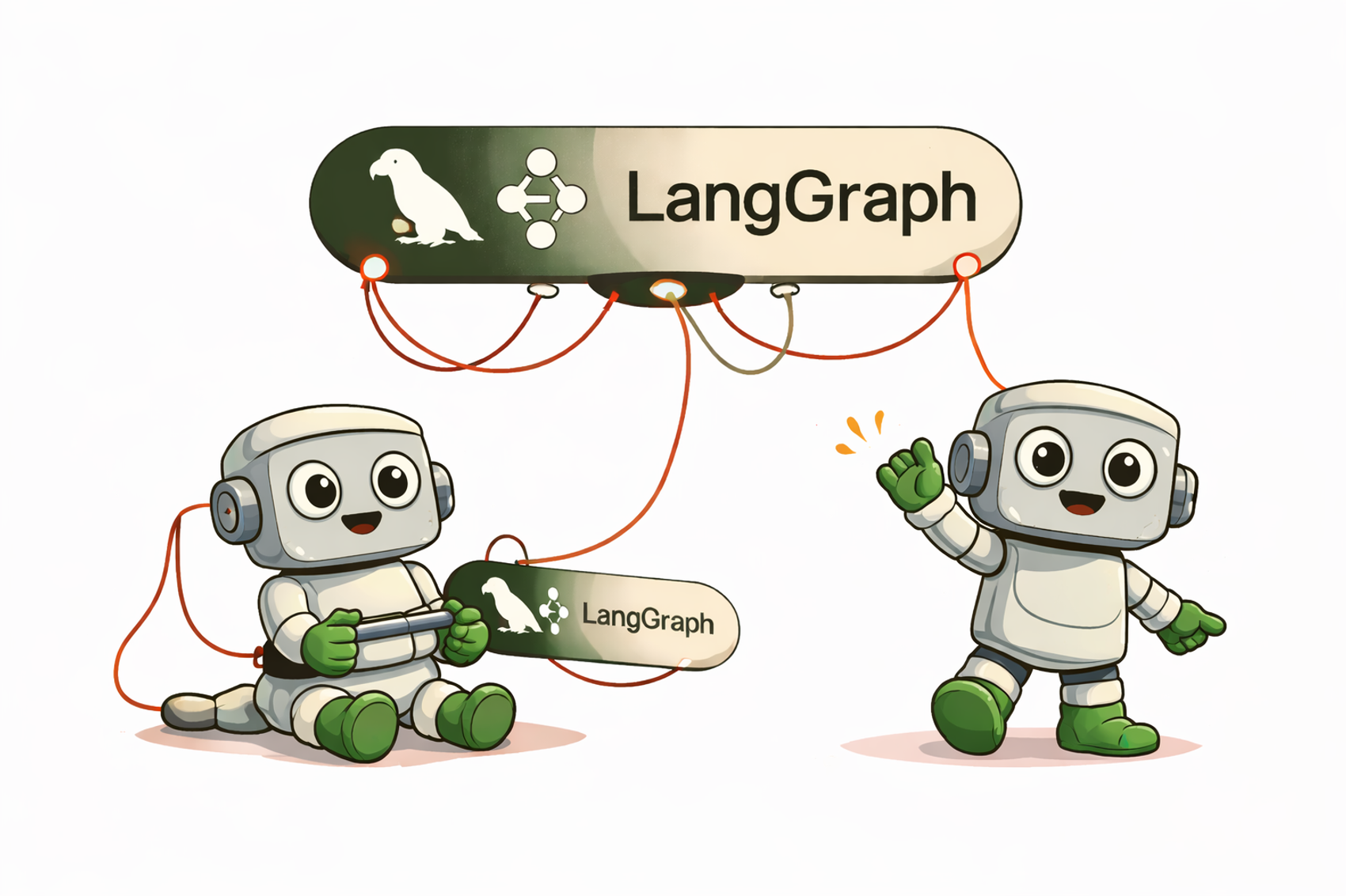 Illustrasjonsbilde for LangGraph