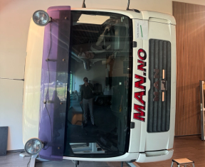 Magnus i roterende lastebil