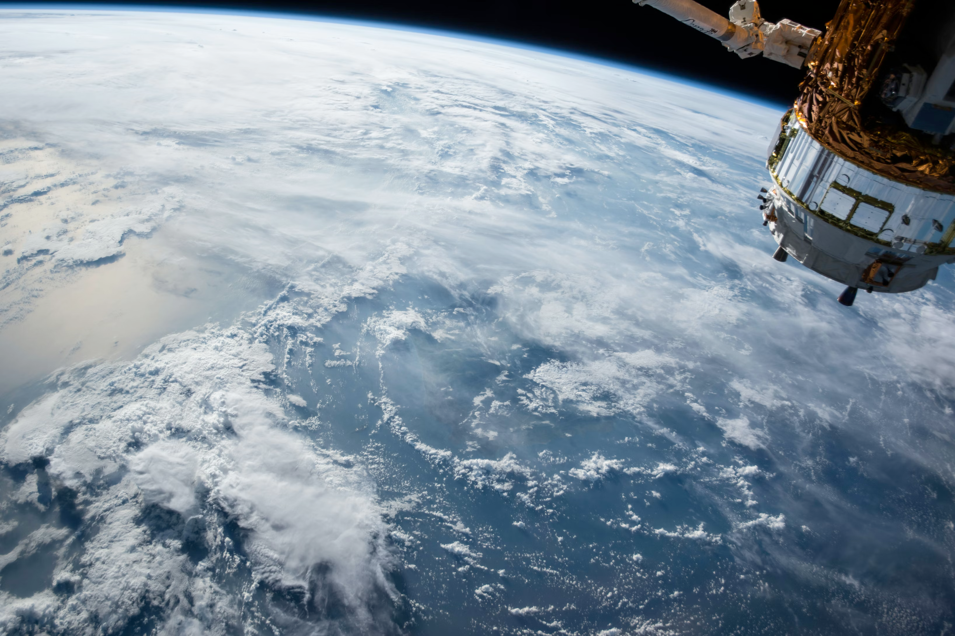 Bilde av jordkloden fra verdensrommet