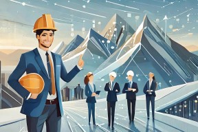 Boss in suit in front of a team