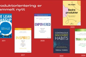 Et bilde av bøkene som har inspirert oss