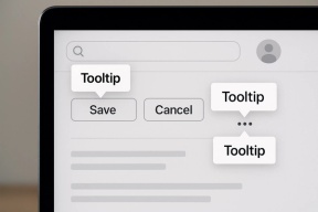 Skjerm med "tooltip"-popup på save og andre knapper