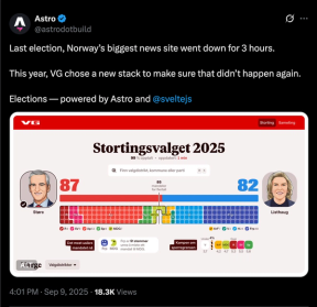 Bilde av post på X