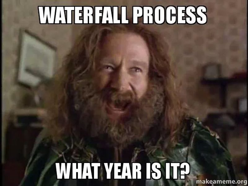 Waterfall process