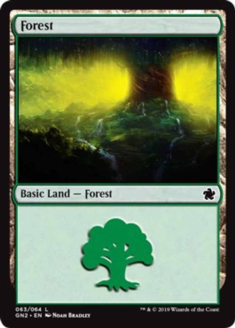 Forest MtG card