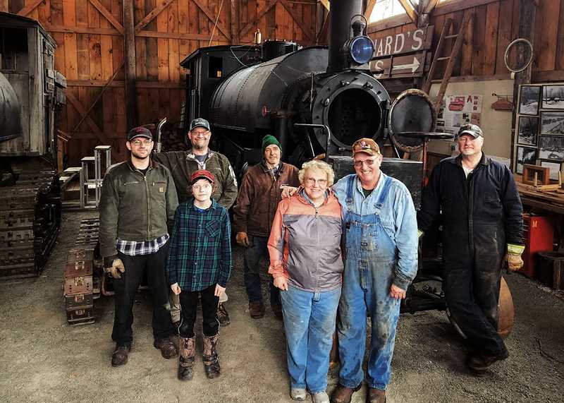 Volunteer group from the Spring volunteer day at the museum