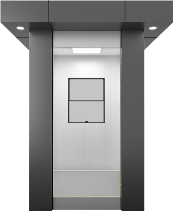 KompoCity Composite Cabin 5ft × 5ft (1.40m × 1.40m), interior view