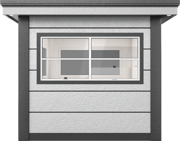 MetroCity Modular Cabin 9ft × 9ft (2.65m × 2.65m), front view