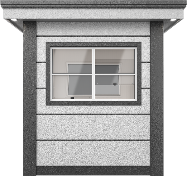 MetroCity Modular Cabin 7ft × 7ft (2.15m × 2.15m), front view