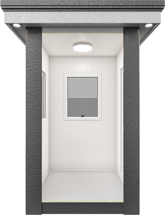 MetroCity Modular Cabin 5ft × 5ft (1.40m × 1.40m), interior view