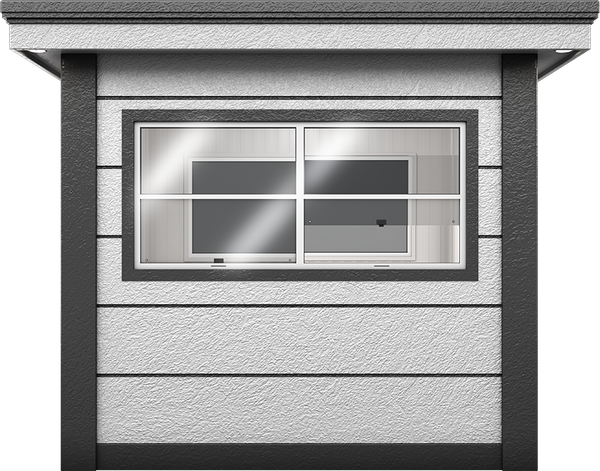 MetroCity Modular Cabin 9ft × 7ft (2.15m × 2.65m), front view