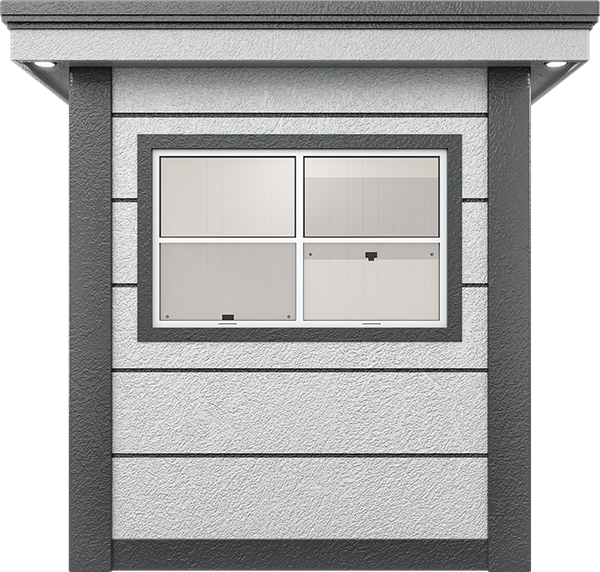 MetroCity Modular Cabin 7ft × 5ft (1.40m × 2.15m), front view
