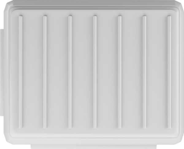 GRP Cabin 9ft × 7ft (2.15m × 2.70m), right side view