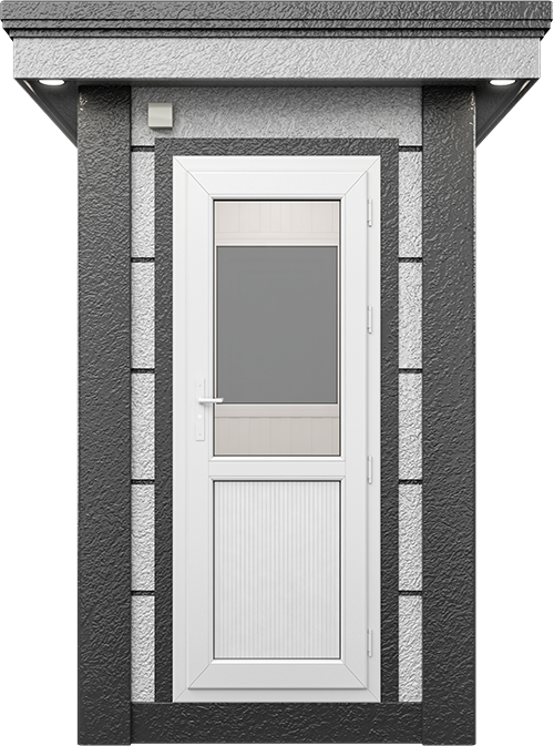 MetroCity Modular Cabin 5ft × 5ft (1.40m × 1.40m), door detail