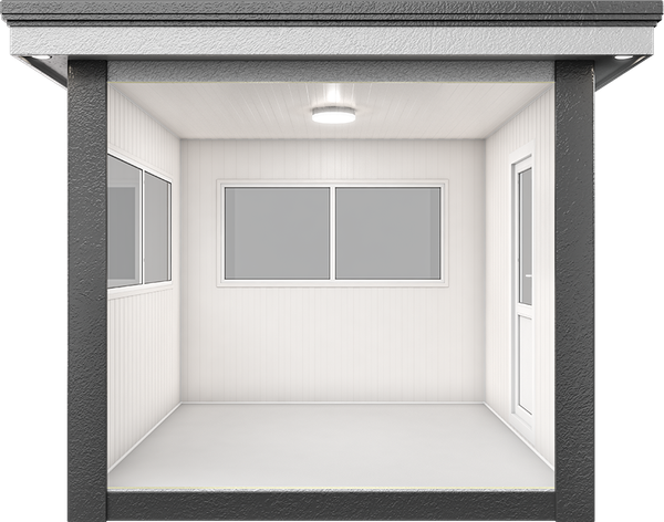 MetroCity Modular Cabin 9ft × 9ft (2.65m × 2.65m), interior view
