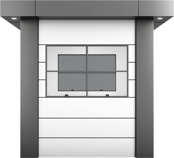 KompoCity Composite Cabin 7ft × 7ft (2.15m × 2.15m), front view