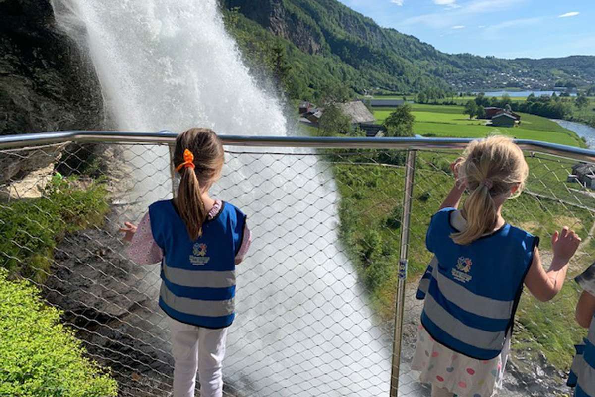 Tok seg ein førskuletur til Hardanger