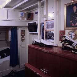 Captains cabin. (Foto: KVB)