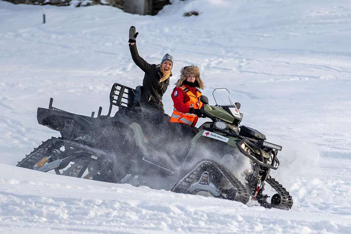 Røde Kors styrkar utrustinga på ny ATV