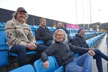 F.v.: Olav Skorpen (bass), Bjørn Sæther (trommer), Leif Østrem (vokal. og gitar), Kim Gulbrandsen (tangentar) og Trond Foss (gitar). (Foto: Kjetil Vasby Bruarøy)