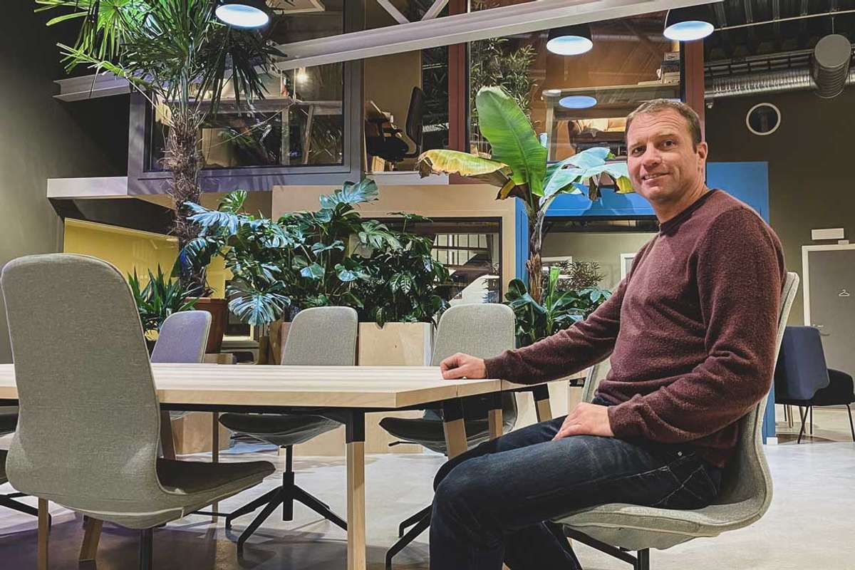 Gasellebedrift med jungelkontor