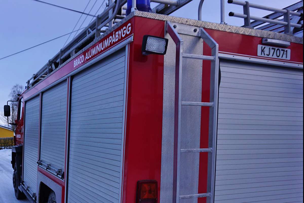– Vatnet sto 40 cm oppetter veggen