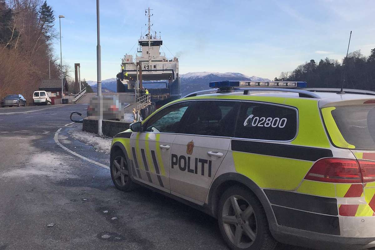 Konfiskerte «delar av» bilen
