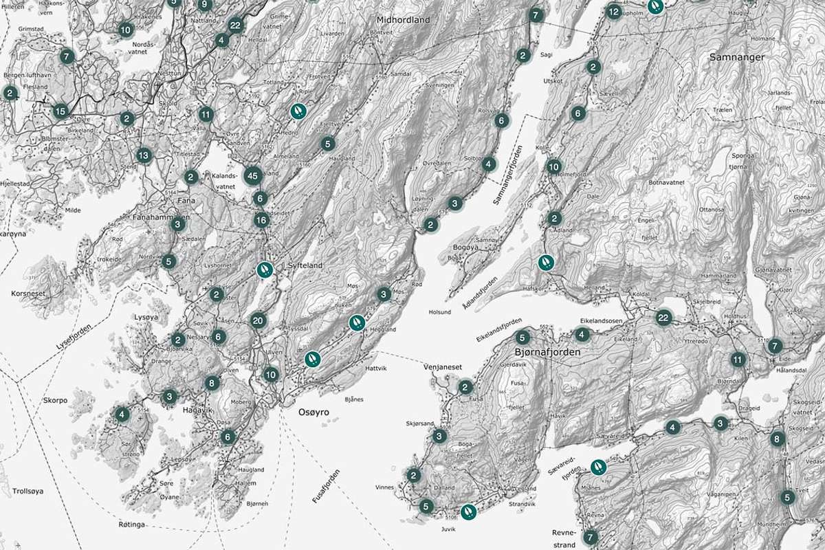 Her blir flest hjort påkøyrd