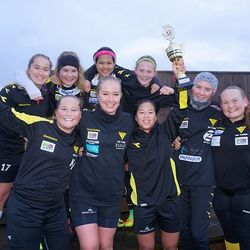 1. plass i dameklassen: Nederlaget FC.